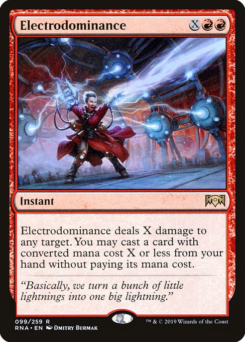 Electrodominance (Ravnica Allegiance #99)