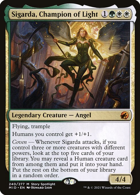Sigarda, Champion of Light (mid) 240 Sigarda, Champion of Light (mid) 240