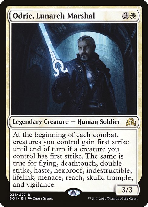 Odric, Lunarch Marshal card image