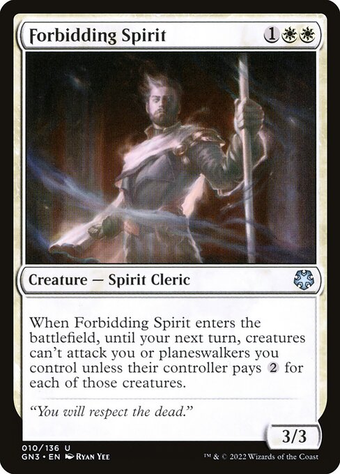 Esprit menaçant|Forbidding Spirit