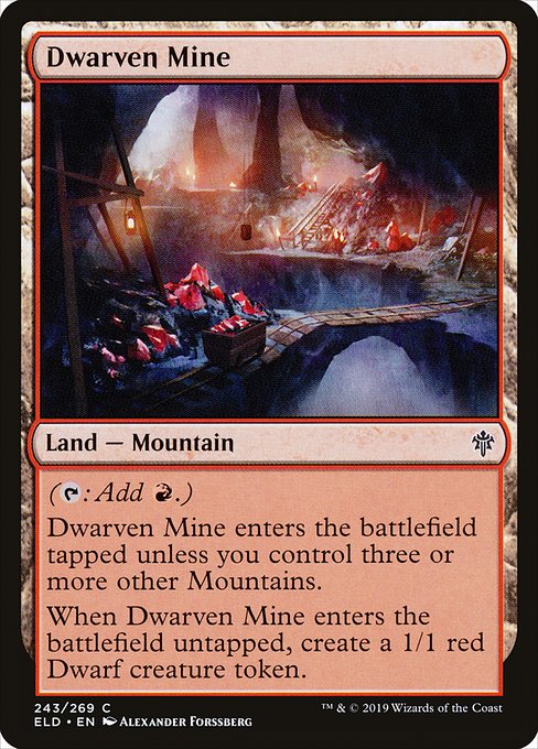 Dwarven Mine (Throne of Eldraine #243)