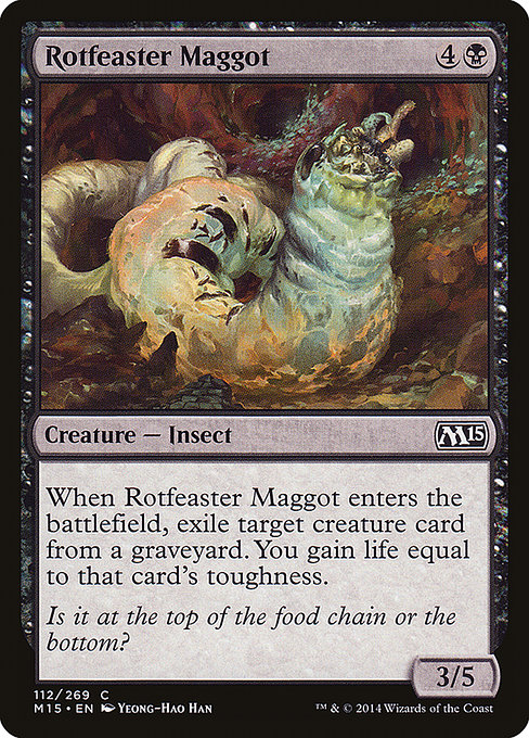 Rotfeaster Maggot (Magic 2015 #112)