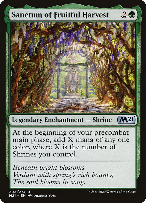 Sanctum of Fruitful Harvest (Core Set 2021 #203)