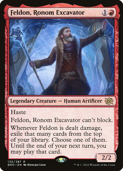 Feldon, Ronom Excavator (The Brothers' War #135)