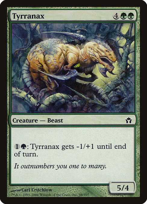 Tyrranax card image