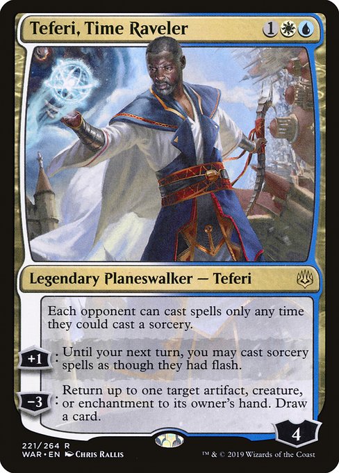 Teferi, Time Raveler (WAR)