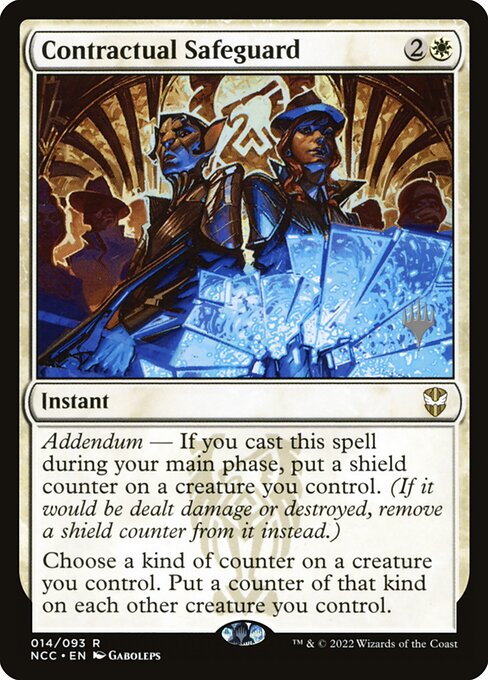 Contractual Safeguard (New Capenna Commander Promos #14p)