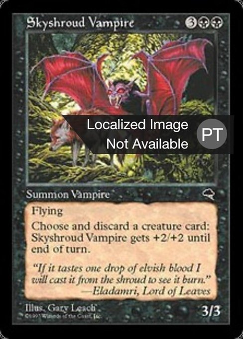 Skyshroud Vampire (Tempest #157)