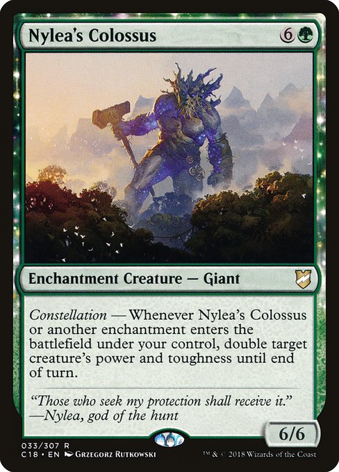 Nylea's Colossus (Commander 2018 #33)