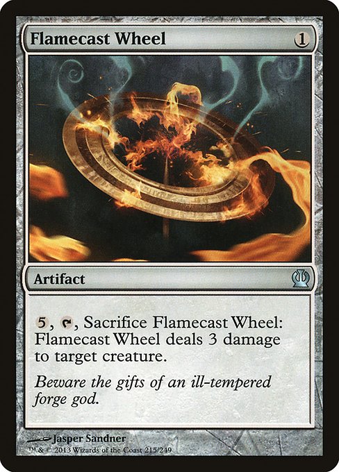 Flamecast Wheel (Theros #215)