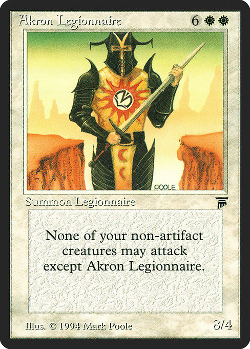 Akron Legionnaire (Legends #1)