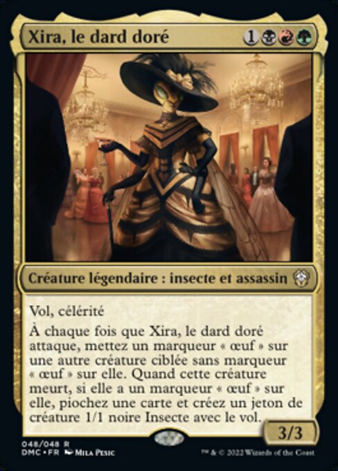 Xira, le dard doré (Xira, the Golden Sting) · Dominaria United Commander  (DMC) #48 · Scryfall Magic The Gathering Search
