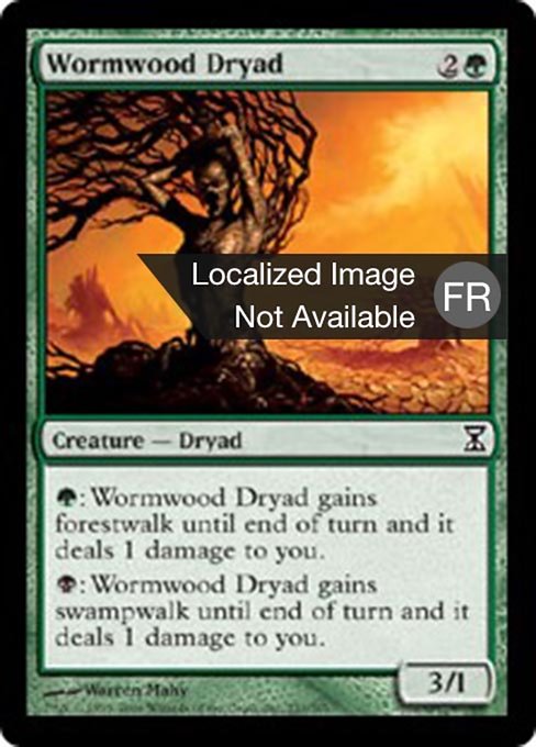 Wormwood Dryad (Time Spiral #233)