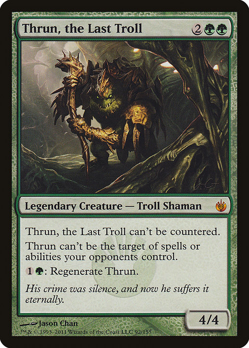 Thrun, the Last Troll (Mirrodin Besieged #92)