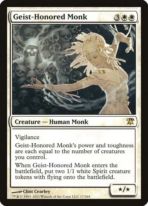 Moine honoré par les geists|Geist-Honored Monk