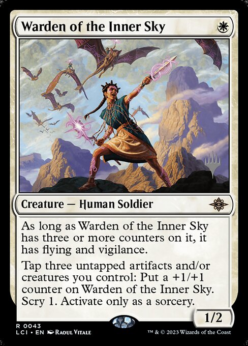 Warden of the Inner Sky (The Lost Caverns of Ixalan Promos #43p)
