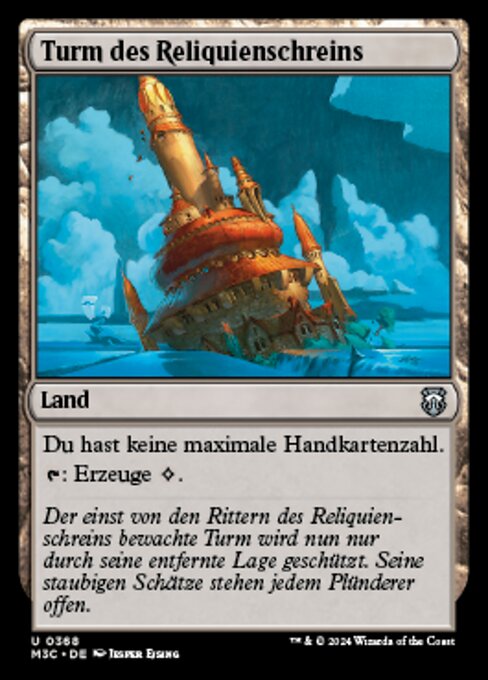 Reliquary Tower (Modern Horizons 3 Commander #368)