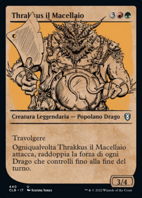 Thrakkus the Butcher (Commander Legends: Battle for Baldur's Gate #440)