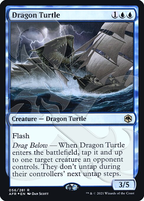 Dragon Turtle (Adventures in the Forgotten Realms Promos #56a)