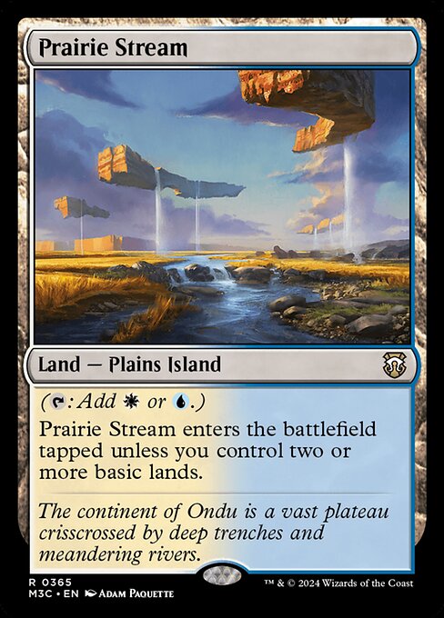 Prairie Stream (Modern Horizons 3 Commander #365)