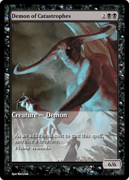 Demon of Catastrophes (Magic Online Promos #69246)