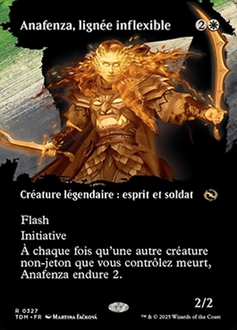 Anafenza, Unyielding Lineage