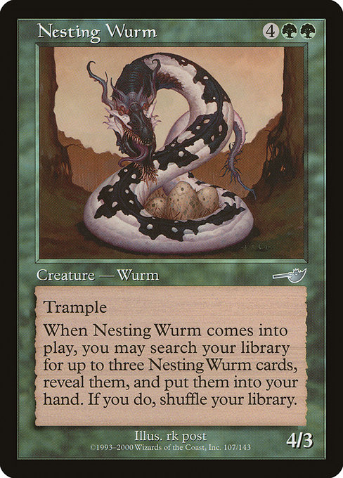 Nesting Wurm (nem) 107