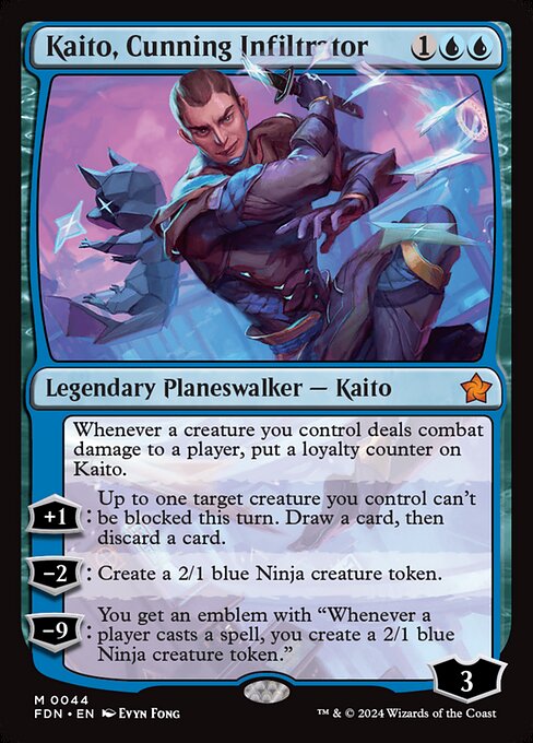 Kaito, Cunning Infiltrator (fdn) 44 Kaito, Cunning Infiltrator (fdn) 44
