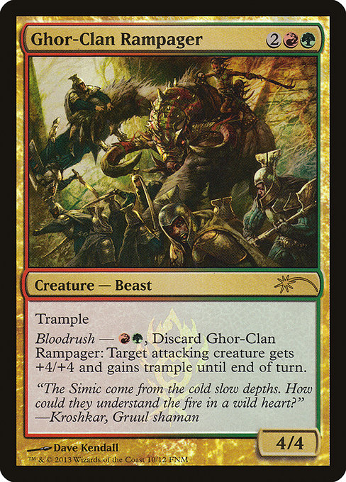 Ghor-Clan Rampager card image