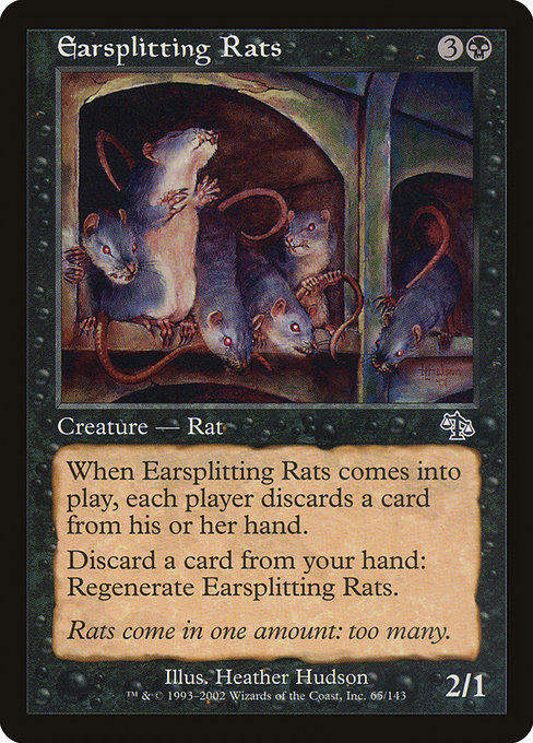 Earsplitting Rats card image