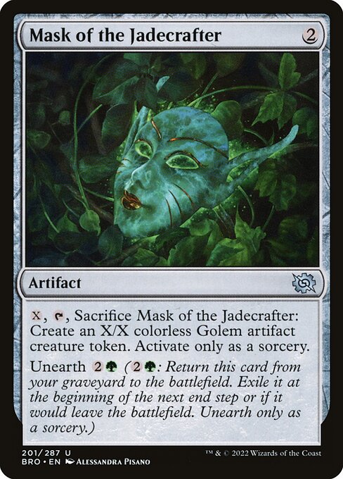 Masque du façonneur de jade|Mask of the Jadecrafter
