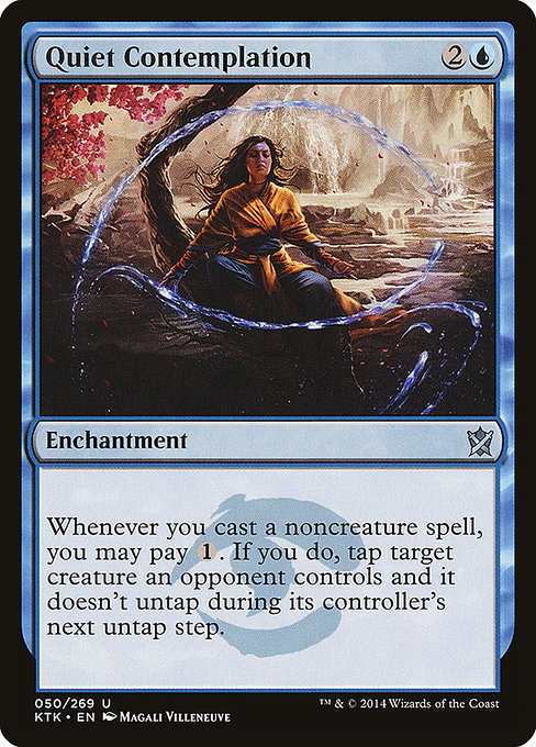 Quiet Contemplation (Khans of Tarkir #50)