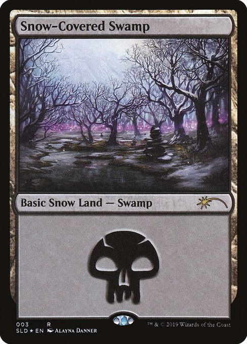 Marais enneigé|Snow-Covered Swamp