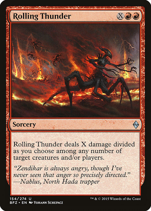 Rolling Thunder (Battle for Zendikar #154)