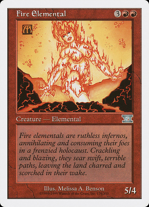 Fire Elemental (Classic Sixth Edition #176)