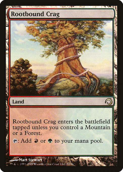 Rootbound Crag (Premium Deck Series: Slivers #32)