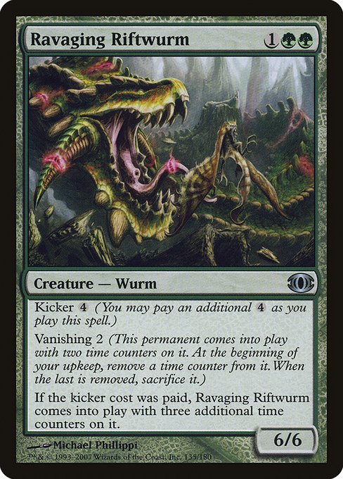 Ravaging Riftwurm (Future Sight #135)