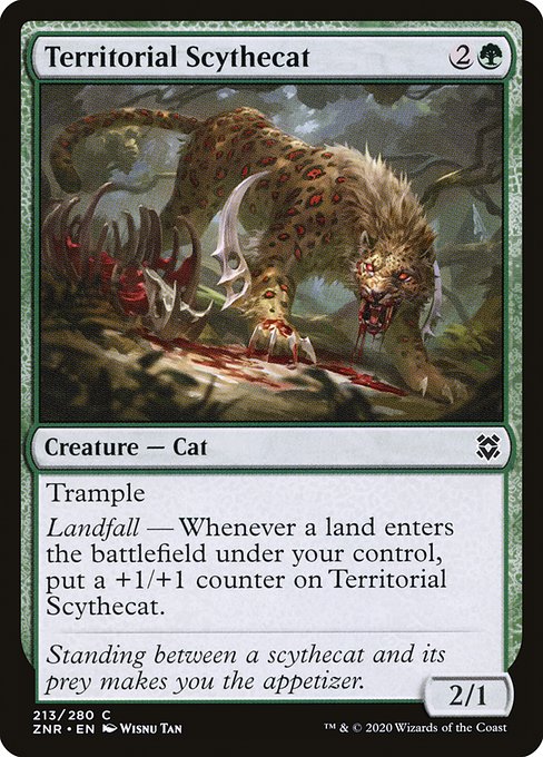 Territorial Scythecat (znr) 213