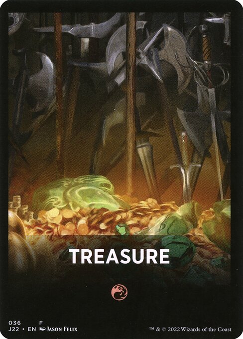 Treasure (Jumpstart 2022 Front Cards #36)