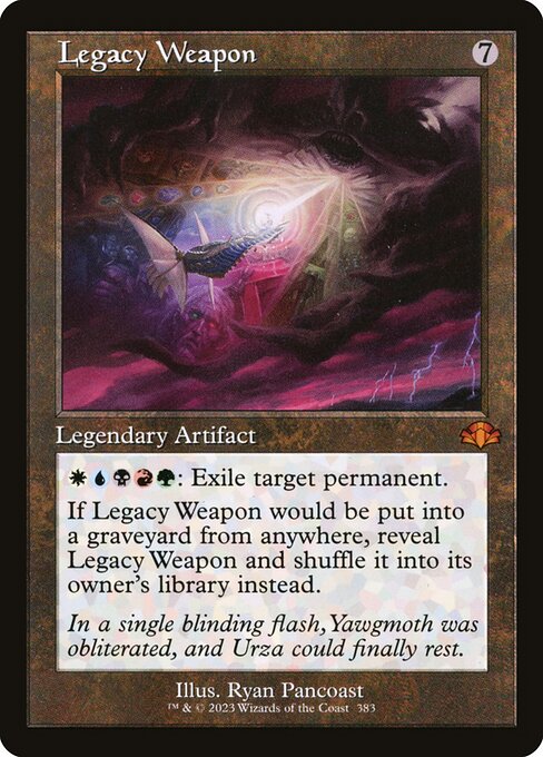 Legacy Weapon card image