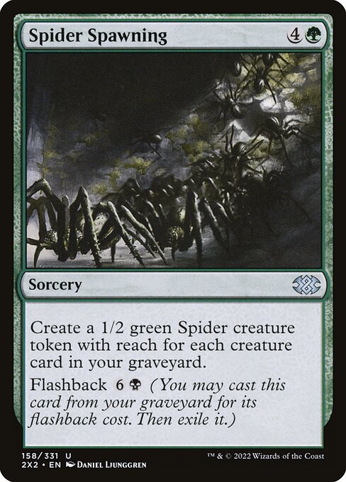 Spider Spawning (Double Masters 2022 #158)