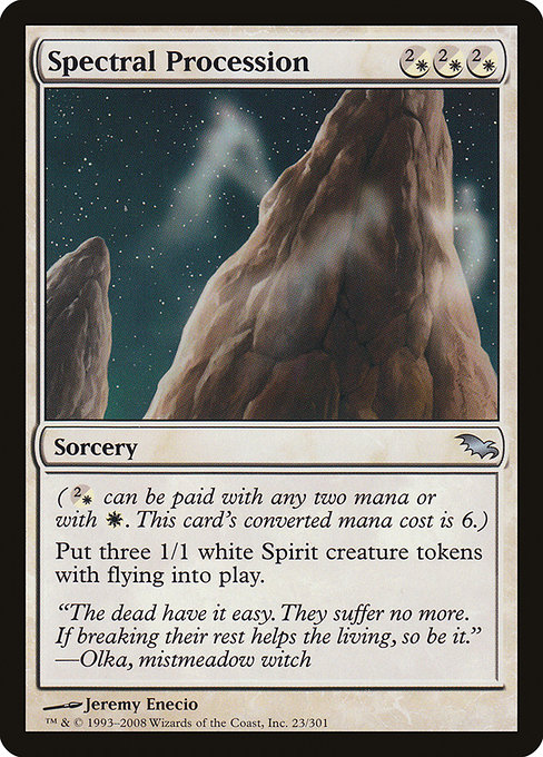 Spectral Procession card image