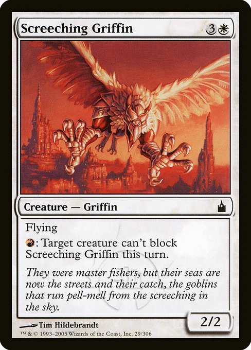 Griffon grinçant|Screeching Griffin