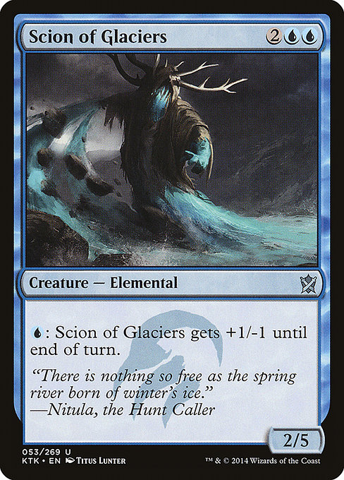 Scion des glaciers|Scion of Glaciers