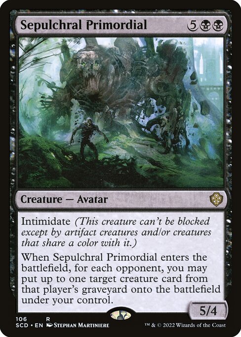 Sepulchral Primordial (Starter Commander Decks #106)