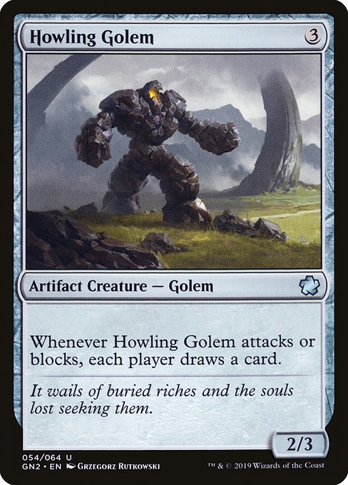 Golem rugissant|Howling Golem