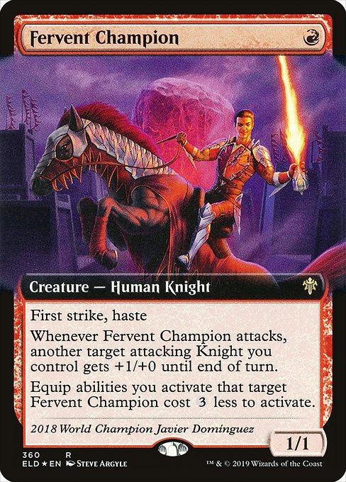 Fervent Champion (Throne of Eldraine #360)