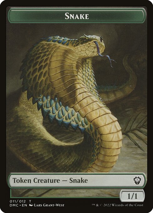Snake (Dominaria United Commander Tokens #11)