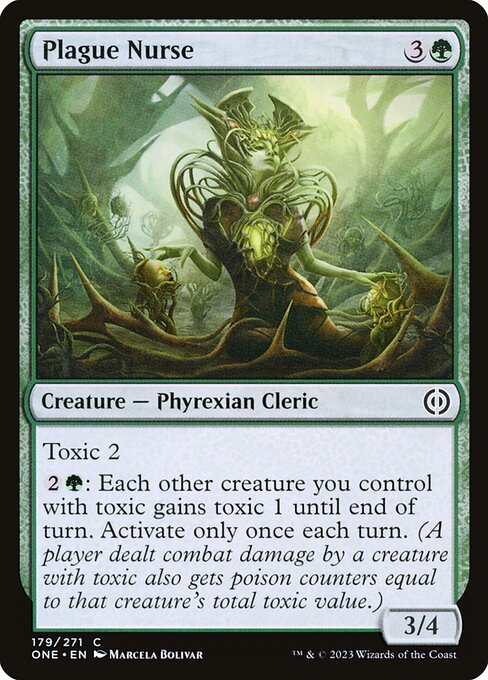 Plague Nurse (Phyrexia: All Will Be One #179)