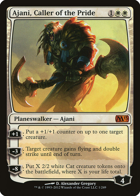 Ajani, Caller of the Pride card image